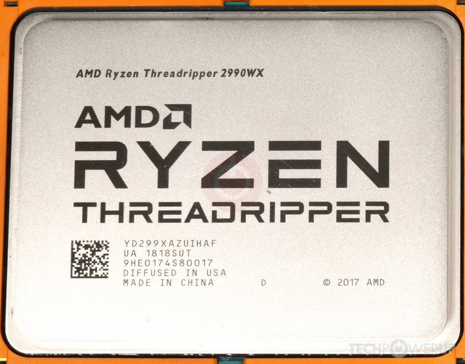 AMD Ryzen Threadripper 2990WX Specs TechPowerUp CPU Database