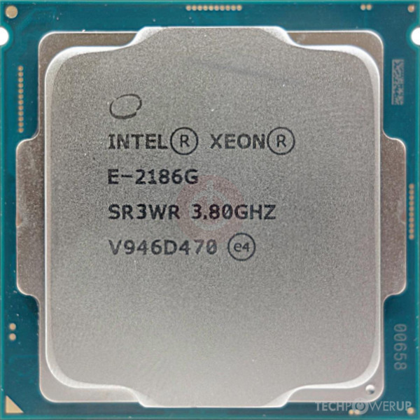 Intel Xeon E 2186G Specs TechPowerUp CPU Database