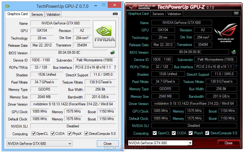 New TechPowerUp GPU-Z v0.7.0 Now Available!