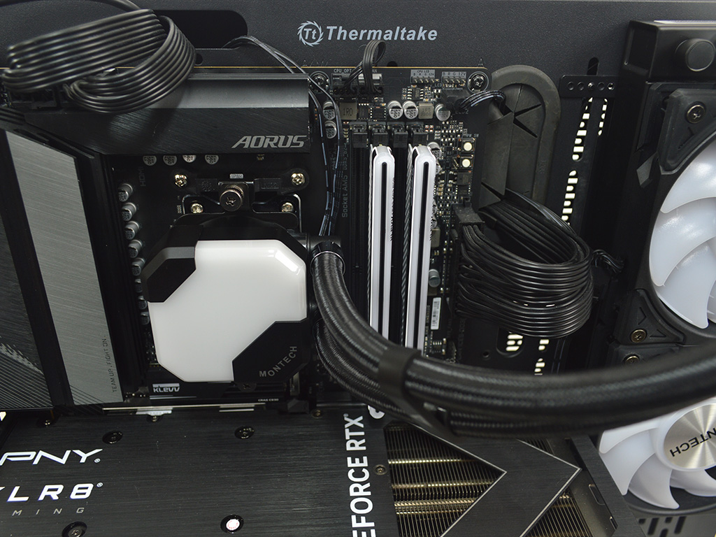 Montech Hyperflow Argb Aio Review Finished Looks Techpowerup