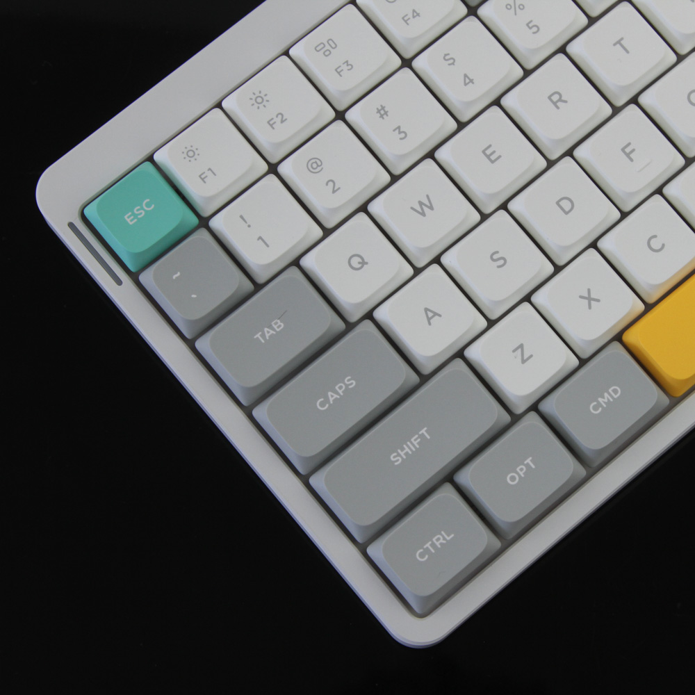 Nuphy Air V Low Profile Wireless Mechanical Keyboard Review Closer