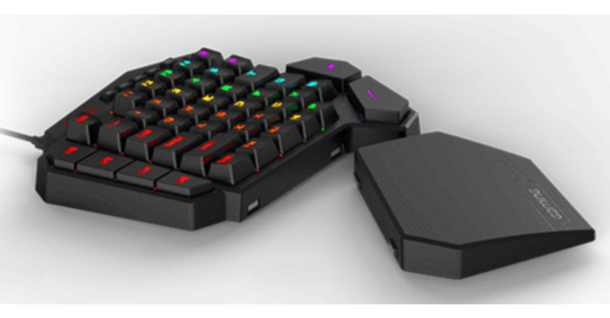 Redragon K Diti Keyboard Review One Handed Gamepad Techpowerup