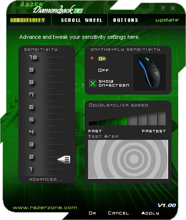 razer diamondback drivers