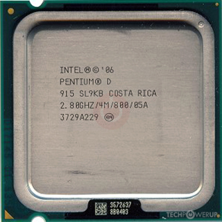 Intel pentium d 915 разгон