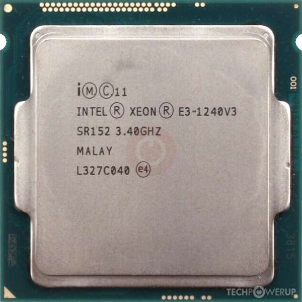 Intel Xeon E V Specs Techpowerup Cpu Database