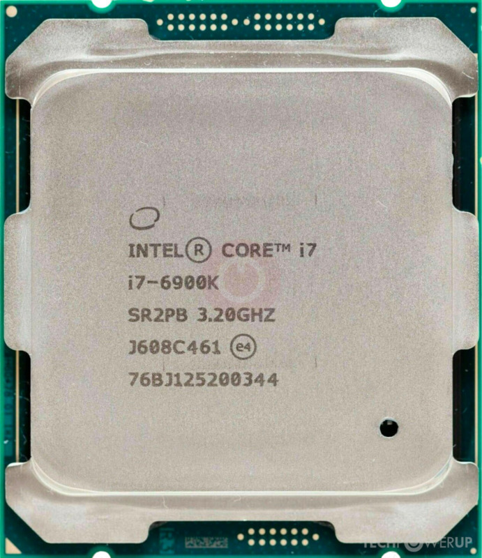 Intel core i7 6900k обзор