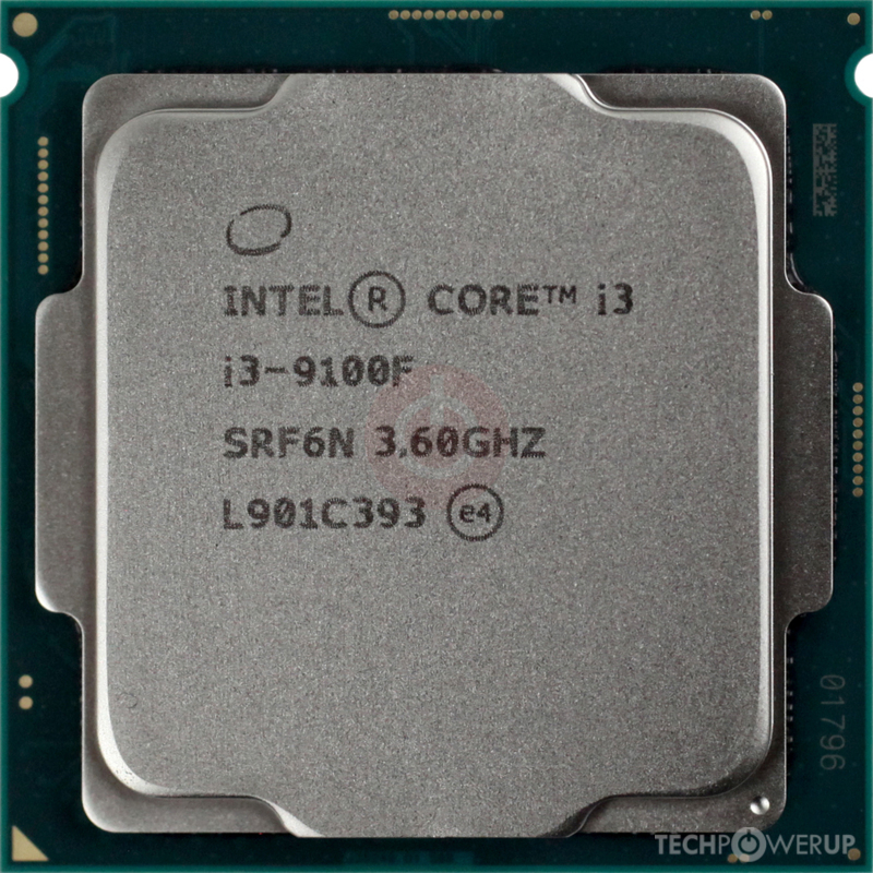 Как разогнать процессор intel core i3 9100f