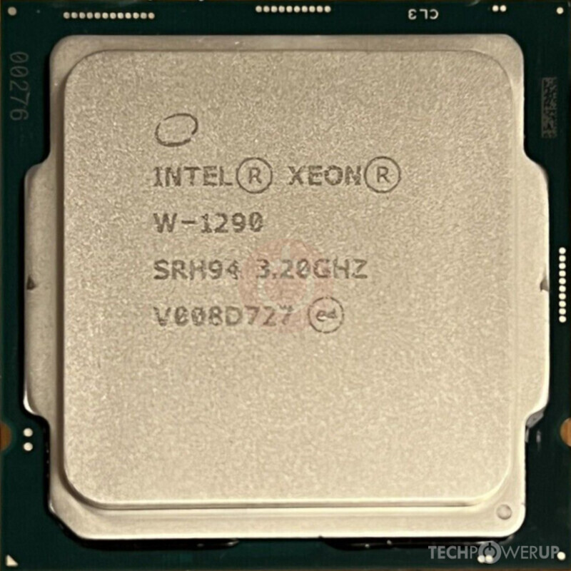 Intel Xeon W Specs Techpowerup Cpu Database