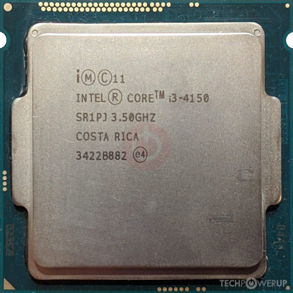 Intel Core I3 4150 Specs Techpowerup Cpu Database 7414