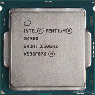 Intel pentium g4500 какой сокет