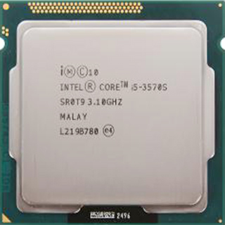 Intel Core i5-3570S SR0T9 ソケット H2 LGA1155 デスクトップCPU