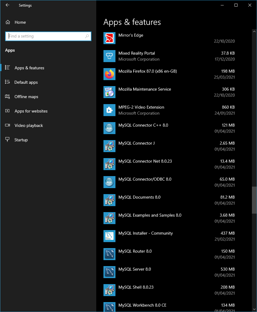 05 MySQL 8 installed.PNG