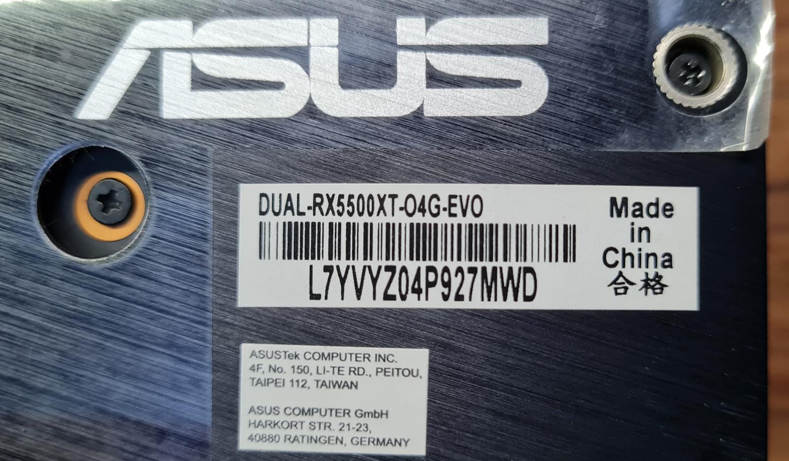 ASUS RX 5500 XT 4G BIOS HELP | TechPowerUp Forums