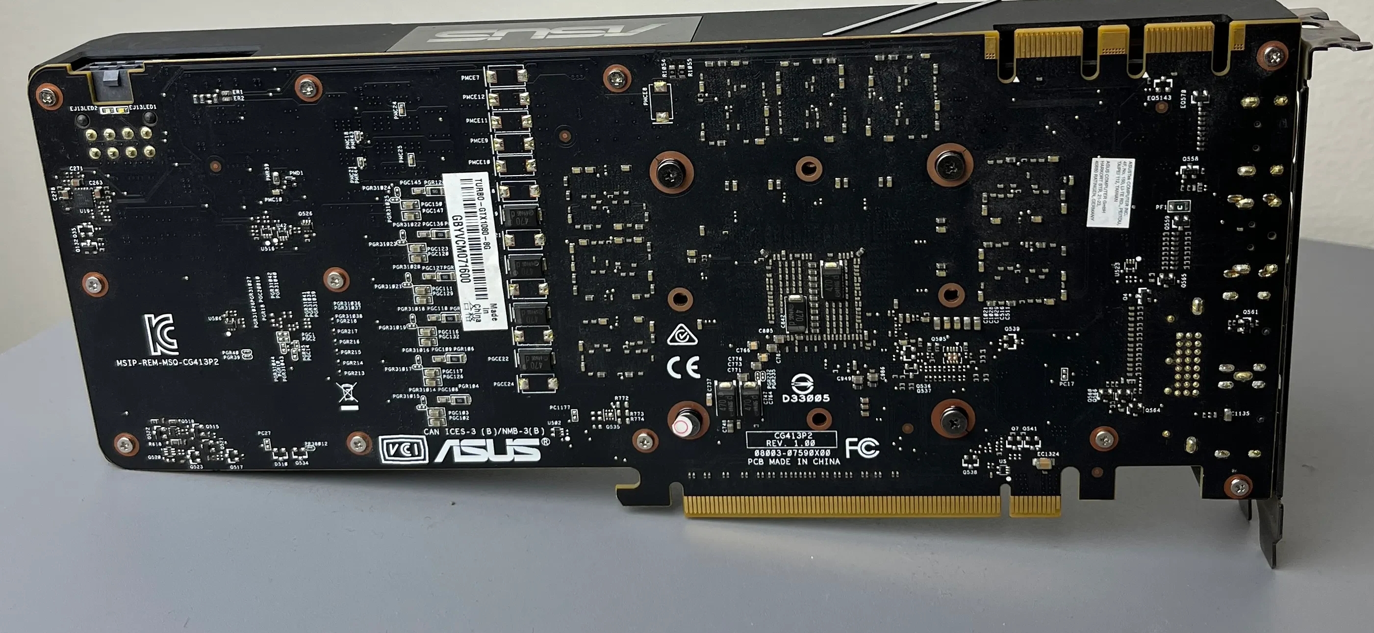 Asus P104-100 4G mining card hack to GTX 1080 possible 