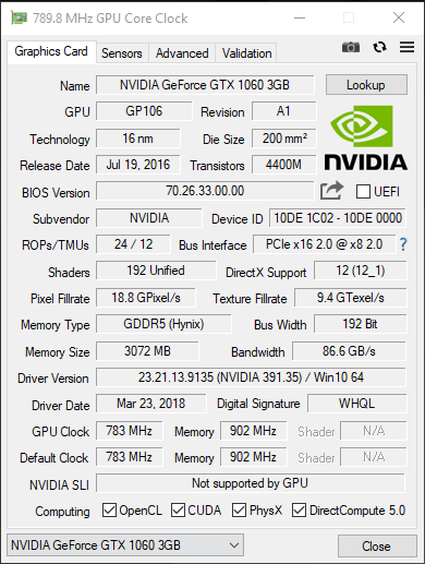 Gtx discount 1060 fake