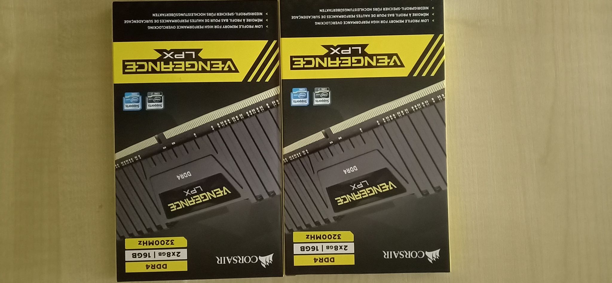 Corsair Vengeance LPX 2x8GO DDR4 3200C16 