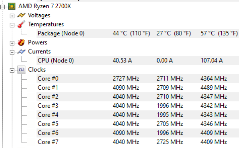 Ryzen 7 2700x online 4.3 ghz