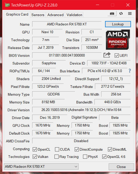 BIOS Flash 5700 pulse 5700 XT Pulse TechPowerUp Forums