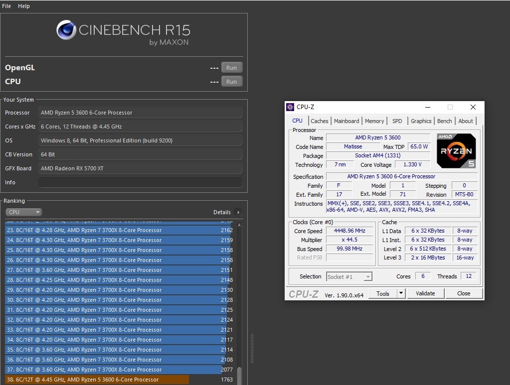 Ryzen 3600 online 7nm