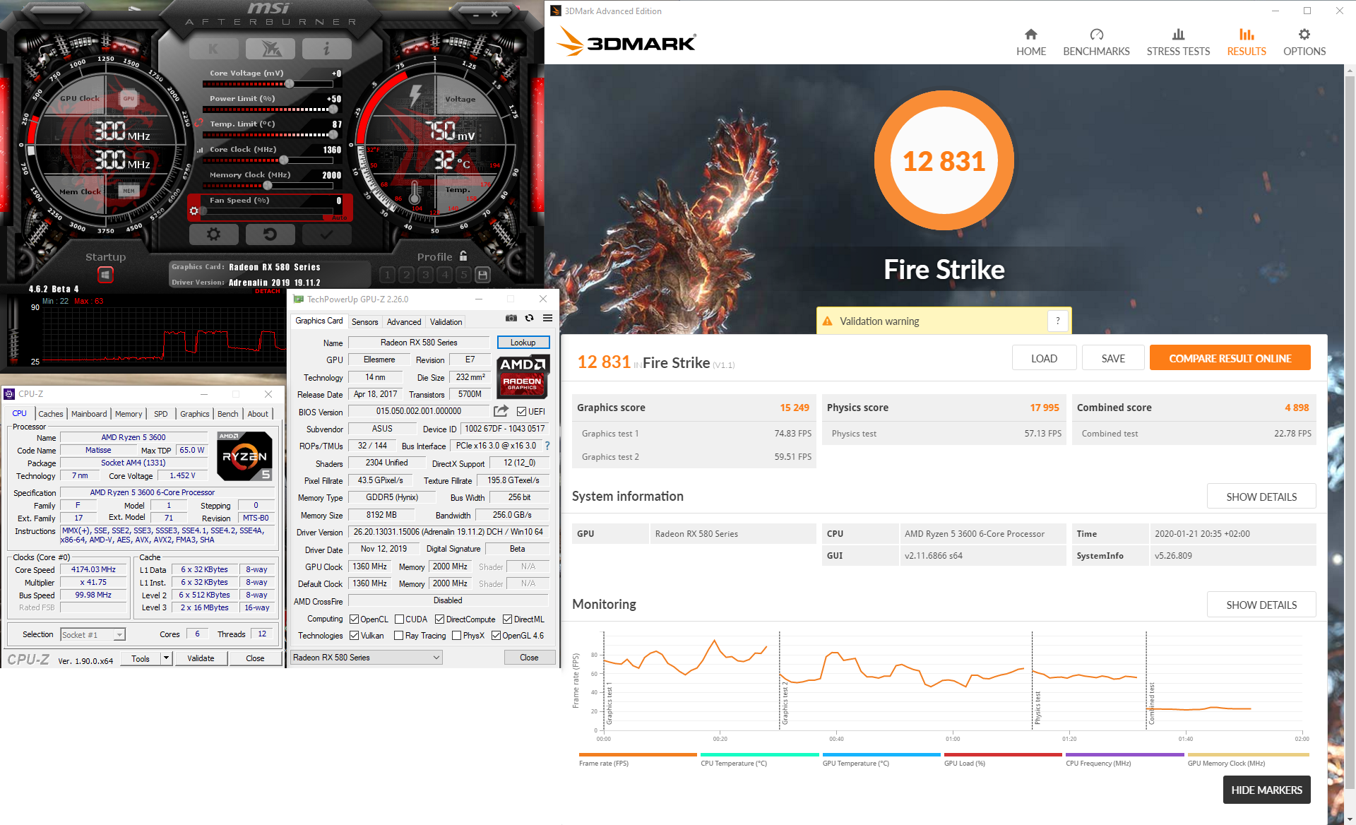 From RX580 to RX5700XT on R5 3600 TechPowerUp Forums