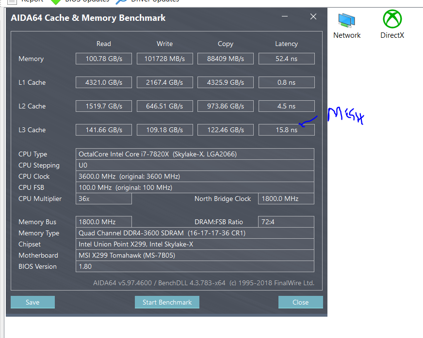 Aida cache memory benchmark как запустить