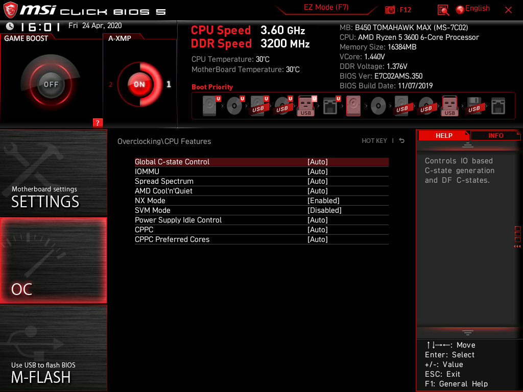 Ryzen 5 3600 online mhz