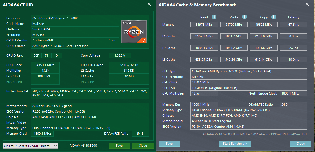 Aida cache memory benchmark как запустить