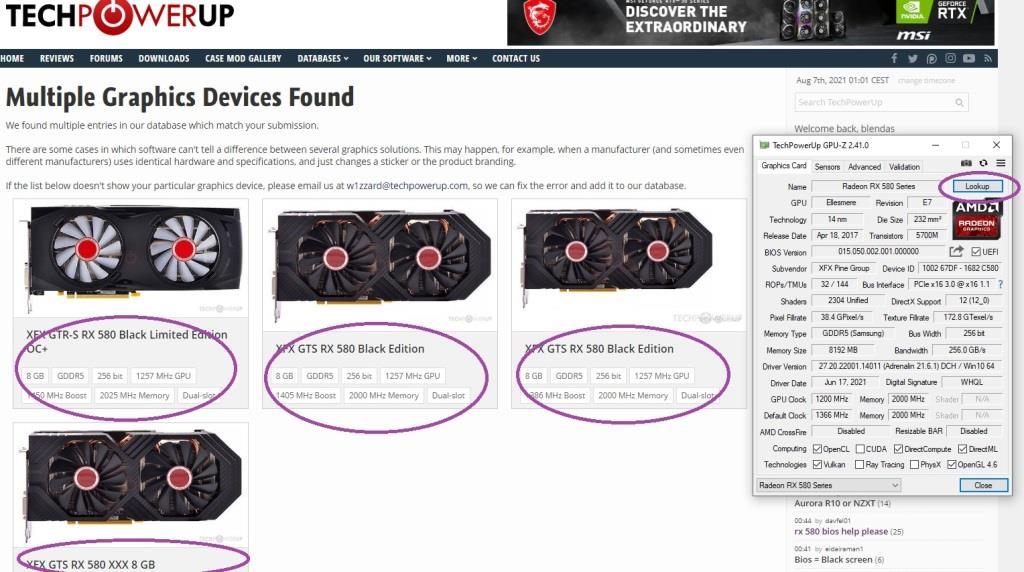 Xfx rx 580 8gb bios прошивка