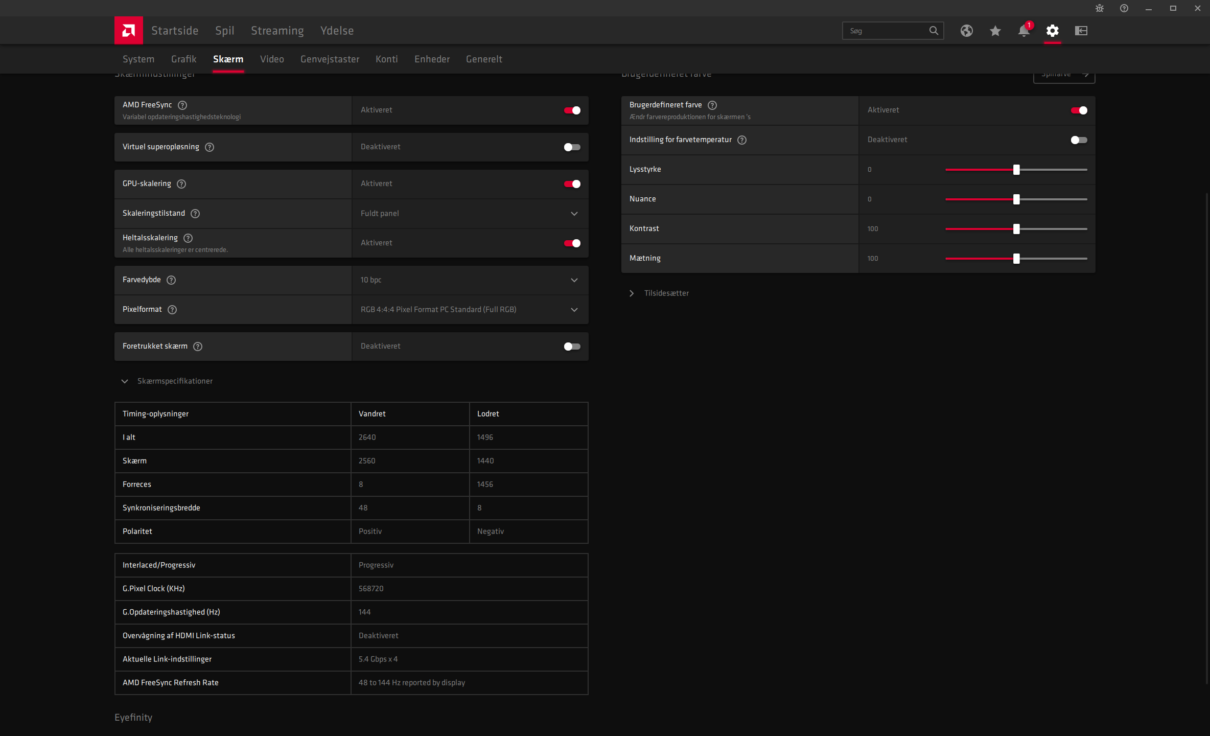 How Do I Set Monitor To 144 On Amd Control Panel Page 2 Techpowerup Forums