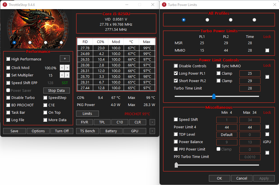 My Laptop Runs Hot While Idle With Throttlestop Open TechPowerUp Forums