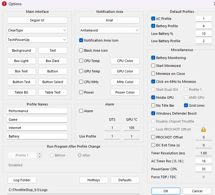 ThrottleStop help on I7-11800H with RazerBlade 17 (Mid 2021 ...