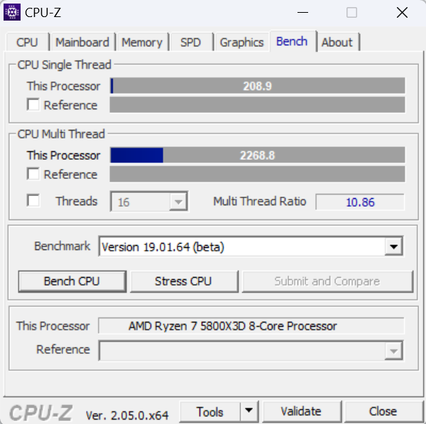 Ryzen 5 5600x CPU-Z Benchmark : r/Amd