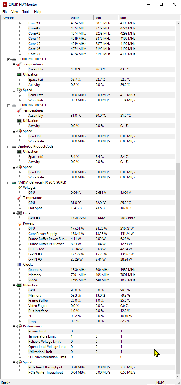 Rtx 2070 super on sale techpowerup