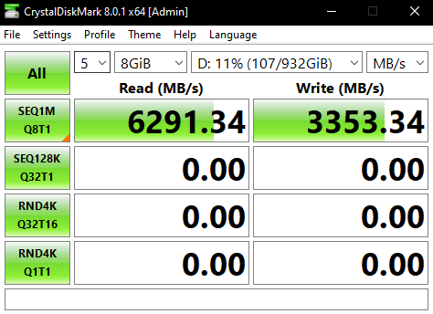 Performance problem with SN_BLACK 850 2To - WD SSD Drives