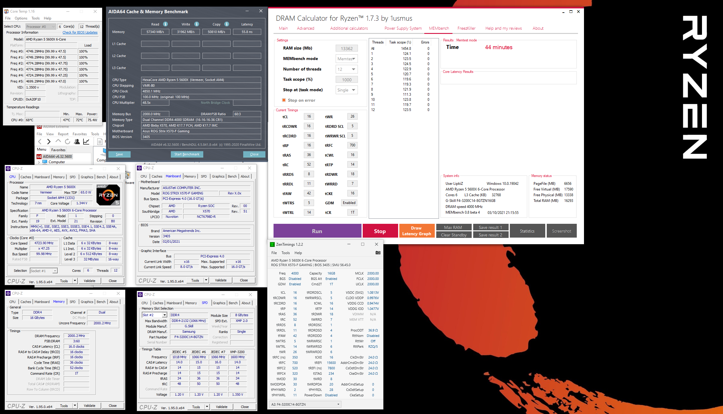 What Is Your Highest Stable Ramspeed If On Ryzen 5000 Techpowerup Forums