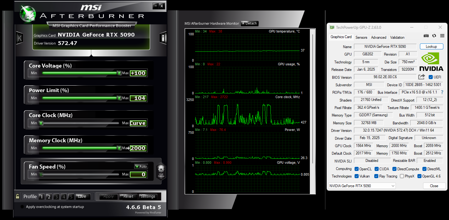 2 - GPU-Z - Apply OC with GPU-Z Open.png