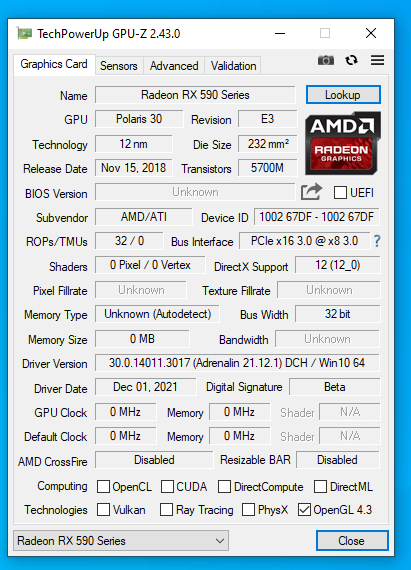 Driver rx discount 580 sapphire pulse