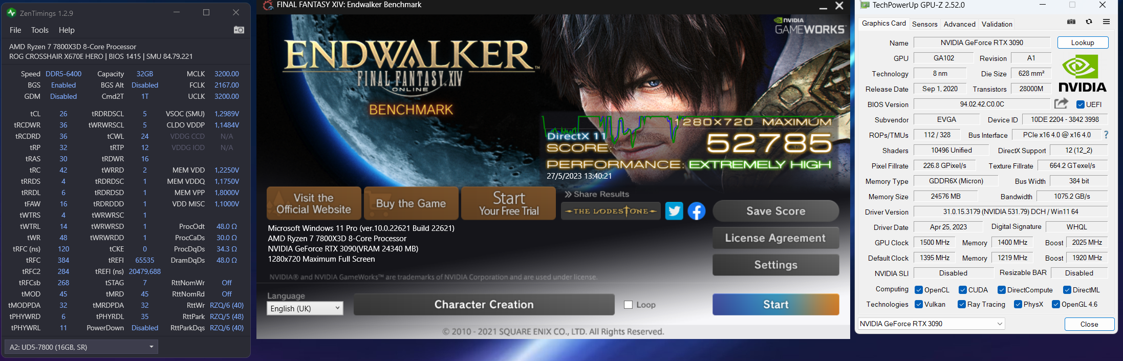 Final Fantasy XIV: Endwalker GPU benchmark/Post Your Scores | Page 