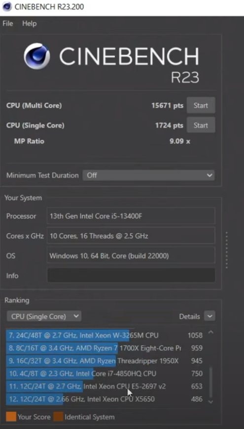 2023-08-15 14_10_14-I5 13400f Benchmarks, Better than I7 12700f_ XTU, Cinebench R20 R23 Temps,...png