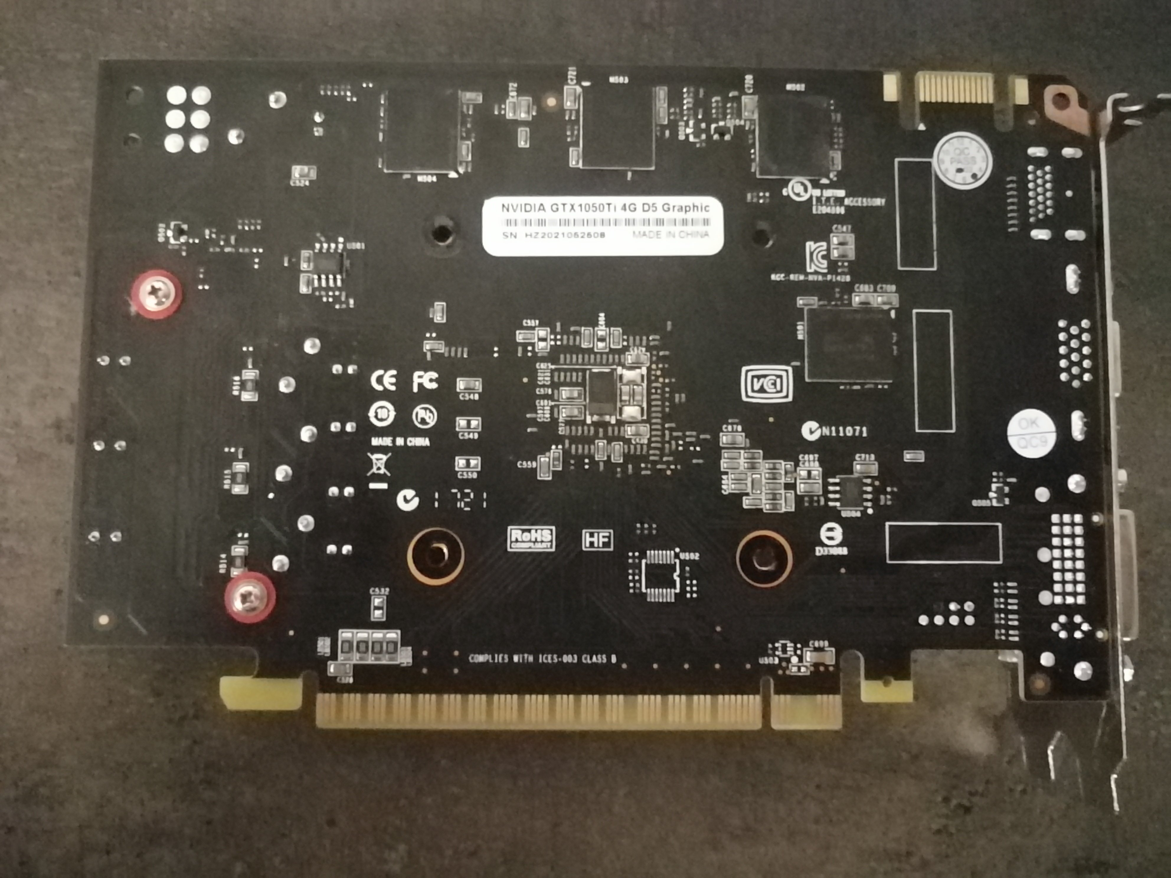 Please need help to find correct BIOS for fake GTX 1050 Ti GF106