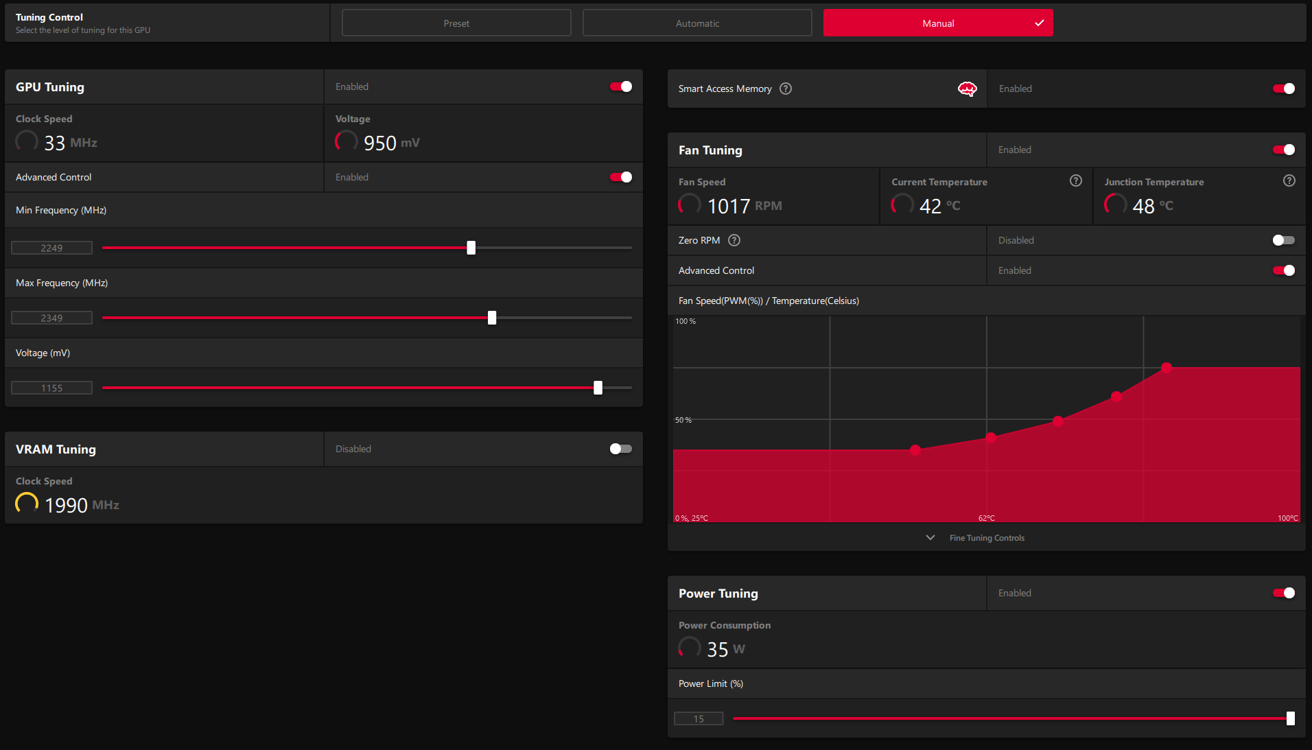 Undervolting cheap rx 570