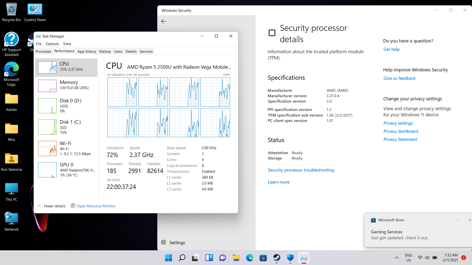 Ryzen 5 2500u online apu