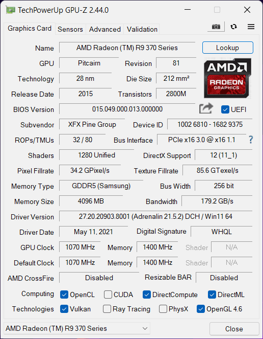 Radeon r9 370x hot sale