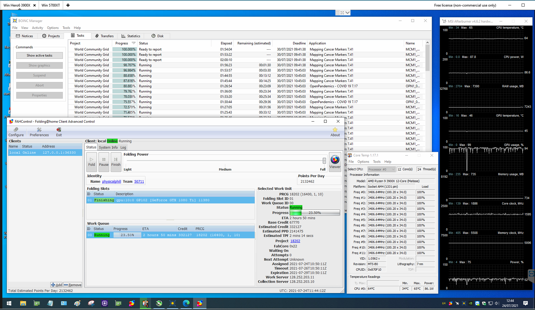 24-07-21 3900X + 1080 TI Crunching and Folding 1.PNG