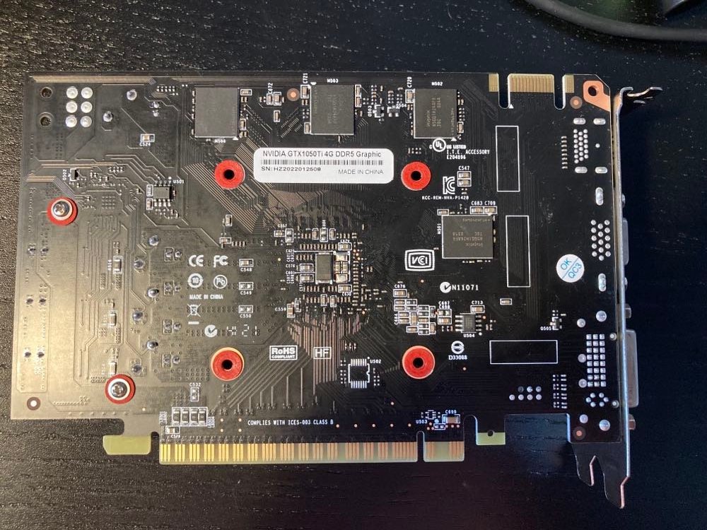 Need help to identify [FAKE] NVIDIA GeForce GTX 1050 Ti