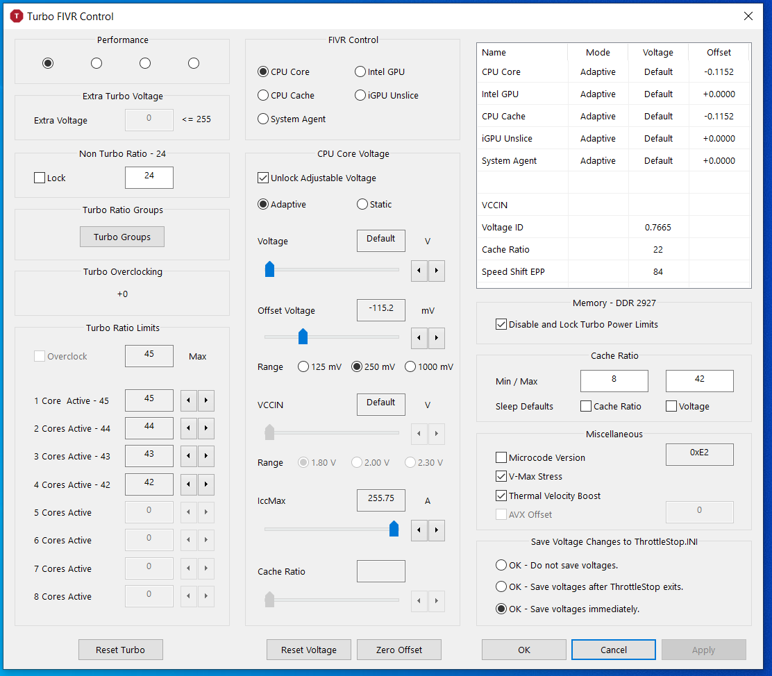 Undervolting i5-10300h | TechPowerUp Forums