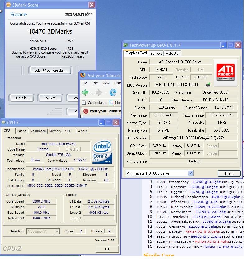 Post Your 3dmark06 Hd 3k Series Results Page 78 Techpowerup Forums