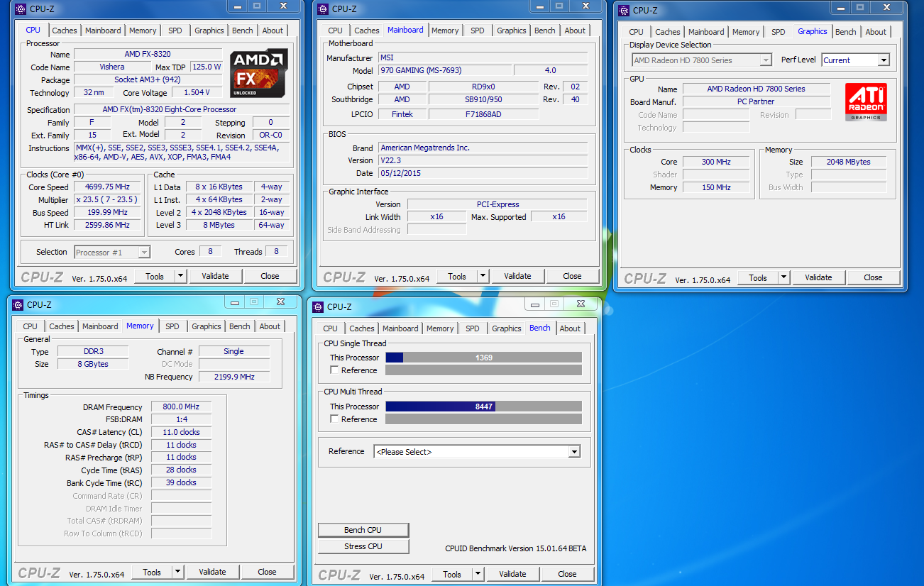 Share your CPUZ Benchmarks! | Page 15 | TechPowerUp Forums