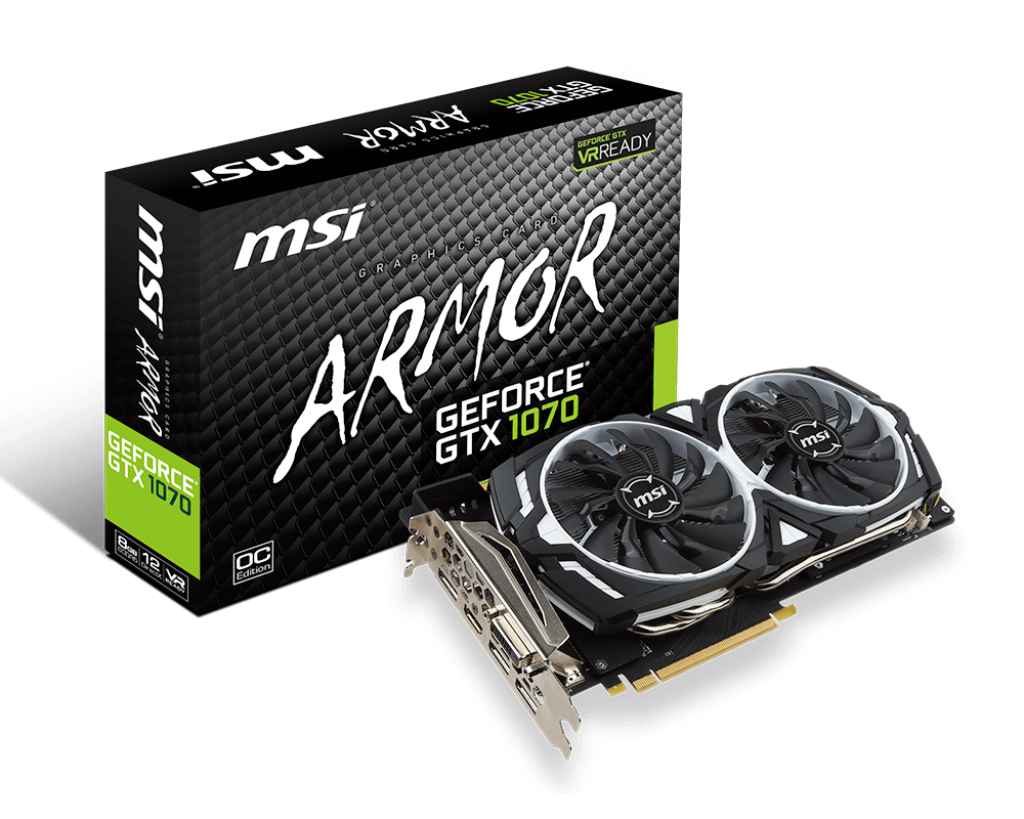 Msi geforce gtx discount 1070 quick silver