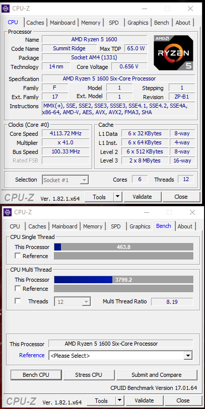 4.1ghz overclock on r5 1600 new personal record TechPowerUp